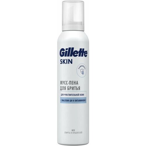Гель для бритья Gillette Series 3x Pure & Sensitive Skinguard, 240 мл