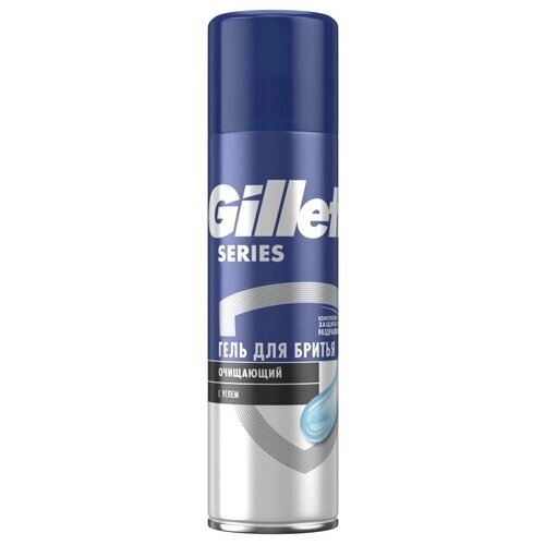 Гель для бритья Gillette Series очищающий, 200 мл