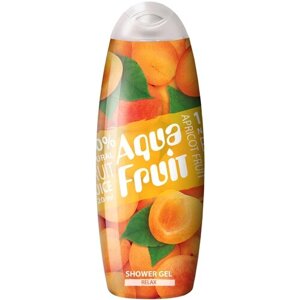 Гель для душа AQUAFRUIT apricot fruit relax, 420 мл, 420 г