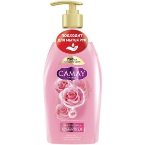 Гель для душа Camay Romantique, 750 мл, 750 г