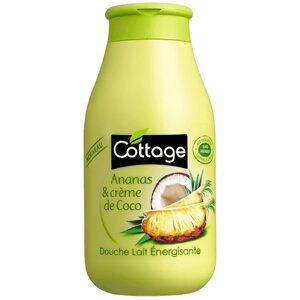 Гель для душа Cottage Pineapple & coconut cream, 250 мл, 250 г