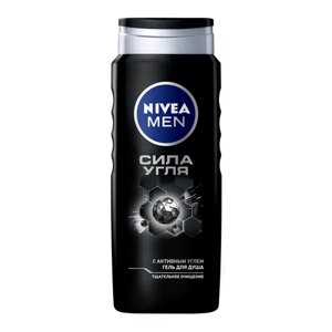 Гель для душа Nivea Men Сила угля, 500 мл, 600 г