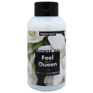 Гель для душа Стань Королевой (Белая Гардения) / Helenson Shower Gel Feel Like A Queen (White Gardenia) 500 мл