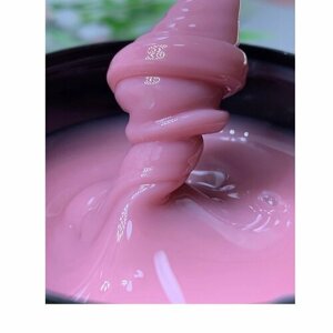 Гель для наращивания ногтей камуфлирующий Glory&Shain Pink-7 50 г.