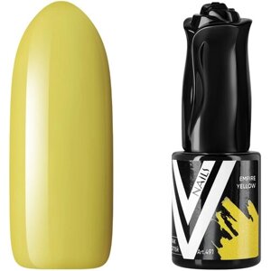 Гель-лак для ногтей Vogue Nails плотный, самовыравнивающийся, насыщенный, желтый, 10 мл