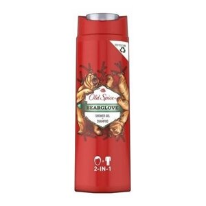 Гель-шампунь для душа мужской OLD SPICE Bearglove 2 в 1, 400 мл - 3 шт.