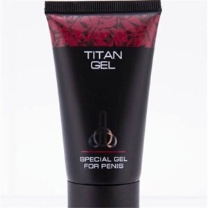 Гель смазка интимная, крем интимный и гипоаллергенный, стимулирующий гель-смазка, лубрикант, пролонгатор для мужчин Titan Gel Red