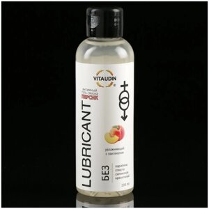 Гель-смазка VITA UDIN с ароматом персика, 200 мл, персик, 1 шт.