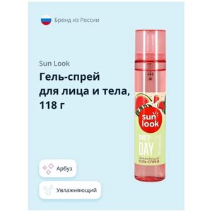 Гель-спрей для лица и тела `SUN LOOK` увлажняющий с арбузом 118 г