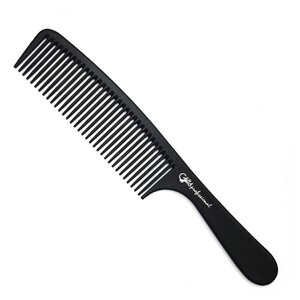 Gera Professional, Расческа карбоновая для стрижки волос GPR00306, цвет черный