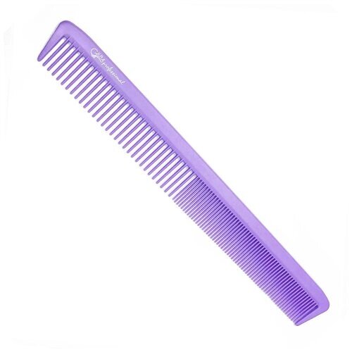 Gera Professional Расческа карбоновая для стрижки волос GPR00311, цвет фиолетовый