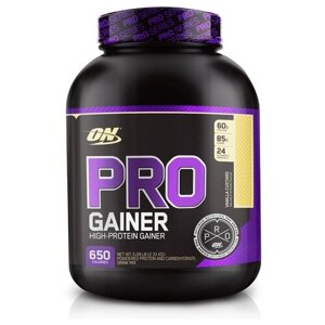 Гейнер Optimum Nutrition Pro Gainer, 2310 г, ванильный крем