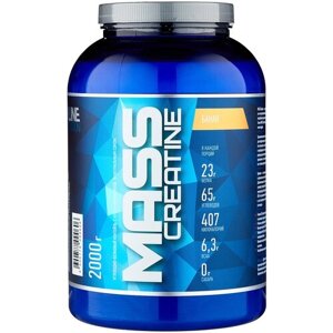 Гейнер RLINESportNutrition Mass Creatine, 2000 г, банан