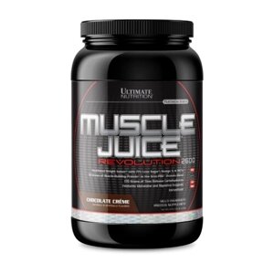 Гейнер Ultimate Nutrition Muscle Juice Revolution, 2120 г, сливочный шоколад