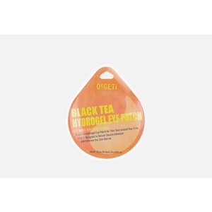 Гидрогелевые патчи с экстрактом чёрного чая O! geti "BLACK TEA hydrogel EYE PATCH"