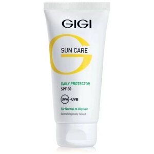 GIGI Sun Care Daily Moisture SPF 30 Крем солнцезащитный с защитой ДНК SPF30 для жирной кожи, 75 мл