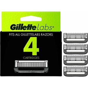 Gillette Labs сменные кассеты 4 шт