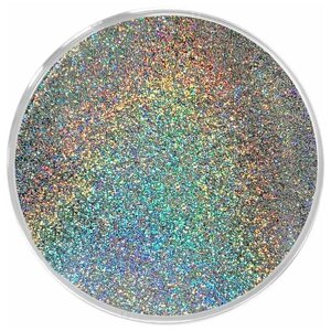 Глиттер Holographic Silver, 10г