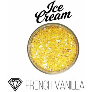 Глиттер серии Ice Cream, French Vanilla, 15гр