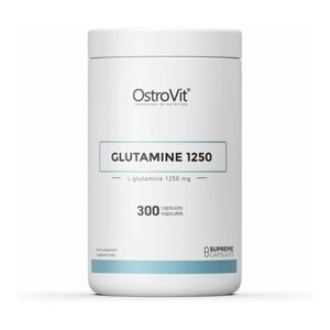 Глутамин OstroVit Supreme Capsules Glutamine 1250 mg 300 капсул