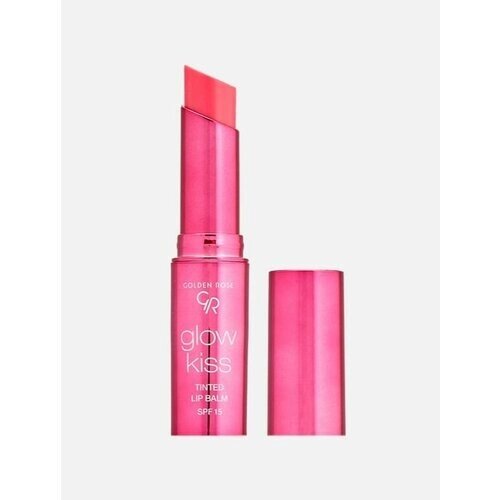 GOLDEN ROSE Тинт- бальзам для губ Glow Kiss Tinted Lip Balm, Berry Pink,03