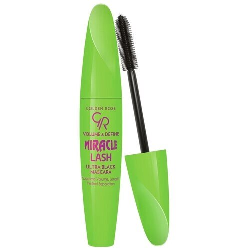 Golden Rose Тушь для ресниц Miracle Lash, ultra black