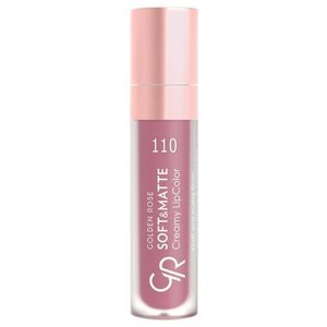 Golden Rose жидкая помада для губ Soft Matte Creamy Lipcolor, 5.5 мл