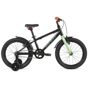 Горный (MTB) велосипед Format Kids 18 (2022) черный матовый 18"требует финальной сборки)
