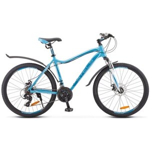 Горный (MTB) велосипед STELS Miss 6000 MD 26 V010 (2019) голубой 15"требует финальной сборки)