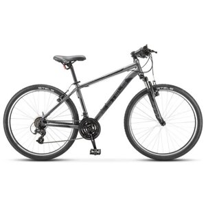 Горный (MTB) велосипед STELS Navigator 500 V 26 F020 (2022) матово-серый 20"требует финальной сборки)