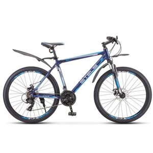 Горный (MTB) велосипед STELS Navigator 620 MD 26 V010 (2018) темно-синий 19"требует финальной сборки)