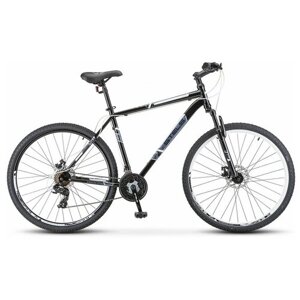 Горный (MTB) велосипед STELS Navigator 700 MD 27.5" F020 (2021) черный/белый 21"требует финальной сборки)