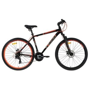 Горный (MTB) велосипед STELS Navigator 700 MD 27.5 F020 (2022) черный/красный 21"требует финальной сборки)