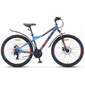 Горный (MTB) велосипед STELS Navigator 710 MD 27.5 V020 (2020) синий/черный/красный 18"требует финальной сборки)