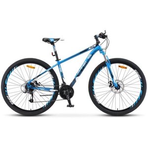 Горный (MTB) велосипед STELS Navigator 910 MD 29 V010 (2019) синий/черный 16.5"требует финальной сборки)