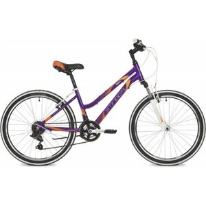 Горный подростковый Велосипед Stinger 24" Laguna MICROSHIFT, Алюминий 14 фиолетовы