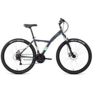 Горный велосипед Forward Dakota 27,5 2.0 D (2022) 16.5" Серо-зеленый (152-167 см)