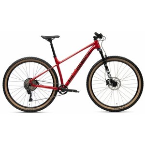 Горный велосипед Hagen Three Ten 27,5 (2024) 16" Красно-черный