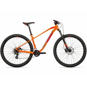 Горный велосипед Rock Machine Blizz 10-29, год 2024, цвет Оранжевый-Черный, ростовка 19