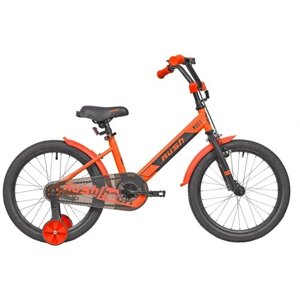 Городской велосипед RUSH HOUR J18 (2022) оранжевый 18"требует финальной сборки)