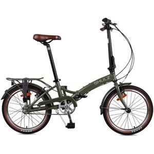Городской велосипед SHULZ Goa V-brake хаки (требует финальной сборки)