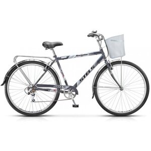 Городской велосипед STELS Navigator 350 Gent 28 Z010 (2021) рама 20" Черный