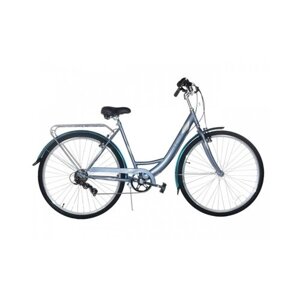 Городской велосипед STELS Navigator 395 28 Z010 серый/голубой 20"требует финальной сборки)