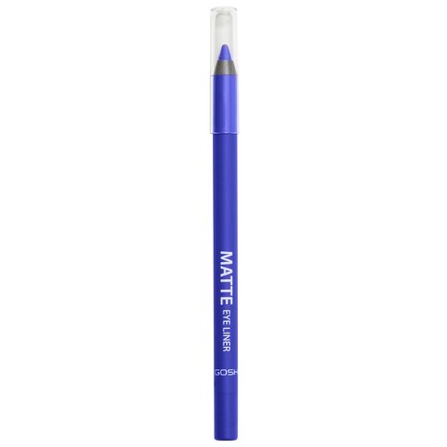 GOSH Карандаш для глаз Matte Eye Liner, оттенок 008 crazy blue