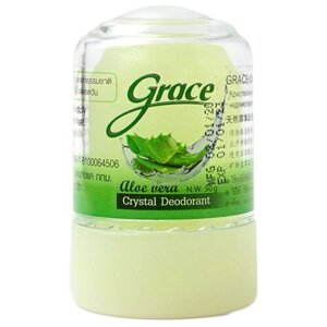 Grace Дезодорант Aloe Vera, кристалл (минерал), 50 мл, 50 г