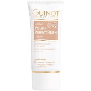 Guinot Тонирующий крем Youth perfect finish cream, SPF 50, 30 мл, оттенок: светло-бежевый