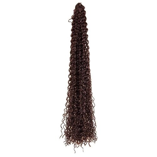 Hairshop Гофрэ супер 33 (Темно коричневый с баклажаном)