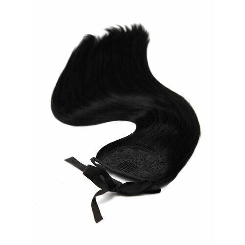 Hairshop Хвост на ленте 1.0 5Stars 50 см (113 гр) (Черный)