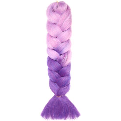 Hairshop Канекалон шадэ Ф 26/С 22 mix/200 гр. (Розово-фиолетовый/Синий mix)