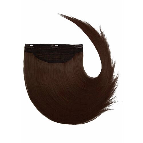 Hairshop Волосы на заколках Джульетта 6.2 (5) прямая 40 см 60гр. (Шатен натуральный)